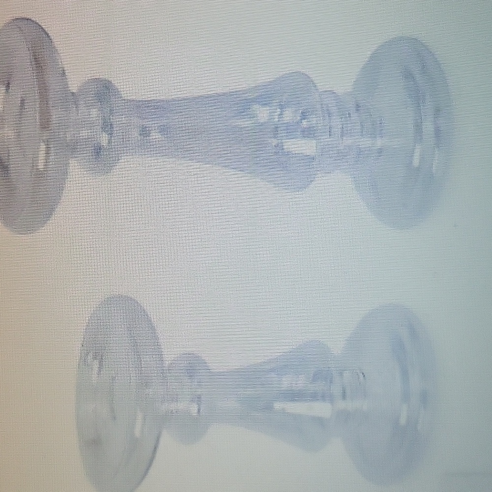 Iridescent Clear Candle Holder Set (7", 9")